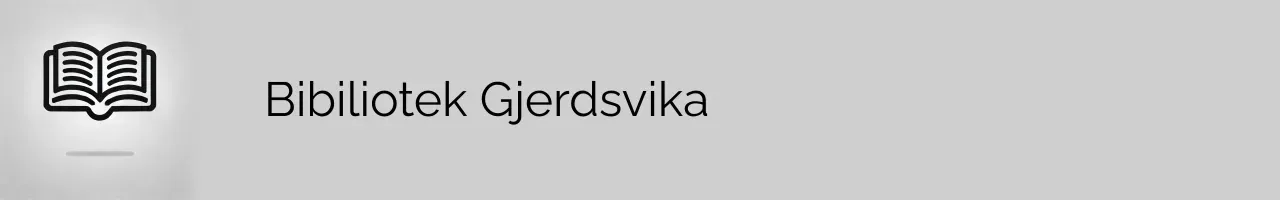 Bibiliotek Gjerdsvika